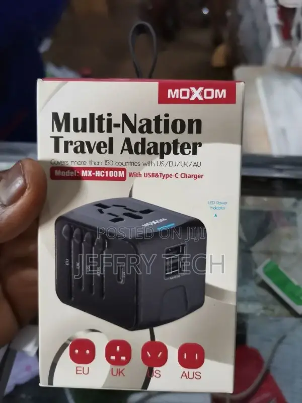 Multi Nation Travel Adapter Moxom HC100