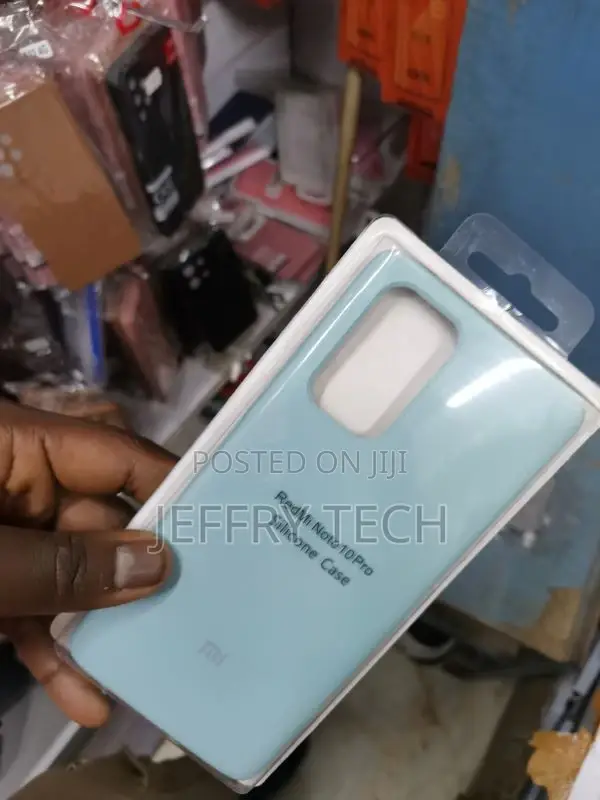 Redmi Note 10 Pro Case, Soft Silicone Smooth Flexible Rubber