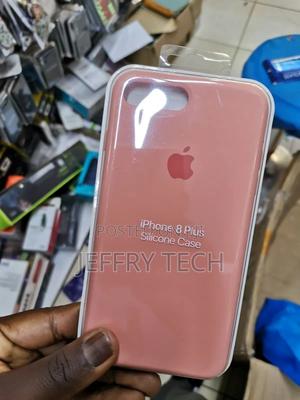 iPhone 8 Plus / 7 Plus Silicone Orange Case - thumbnail 2
