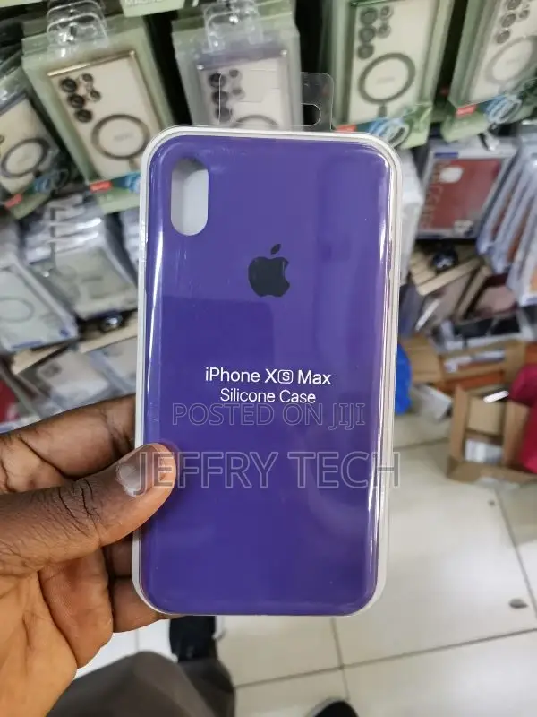 Margoun Silicone Case Cover for iPhone XS Max – Purple