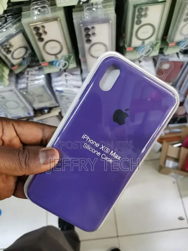Margoun Silicone Case Cover for iPhone XS Max – Purple