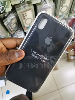 iPhone XS Max Soft TPU Phone Case - Black