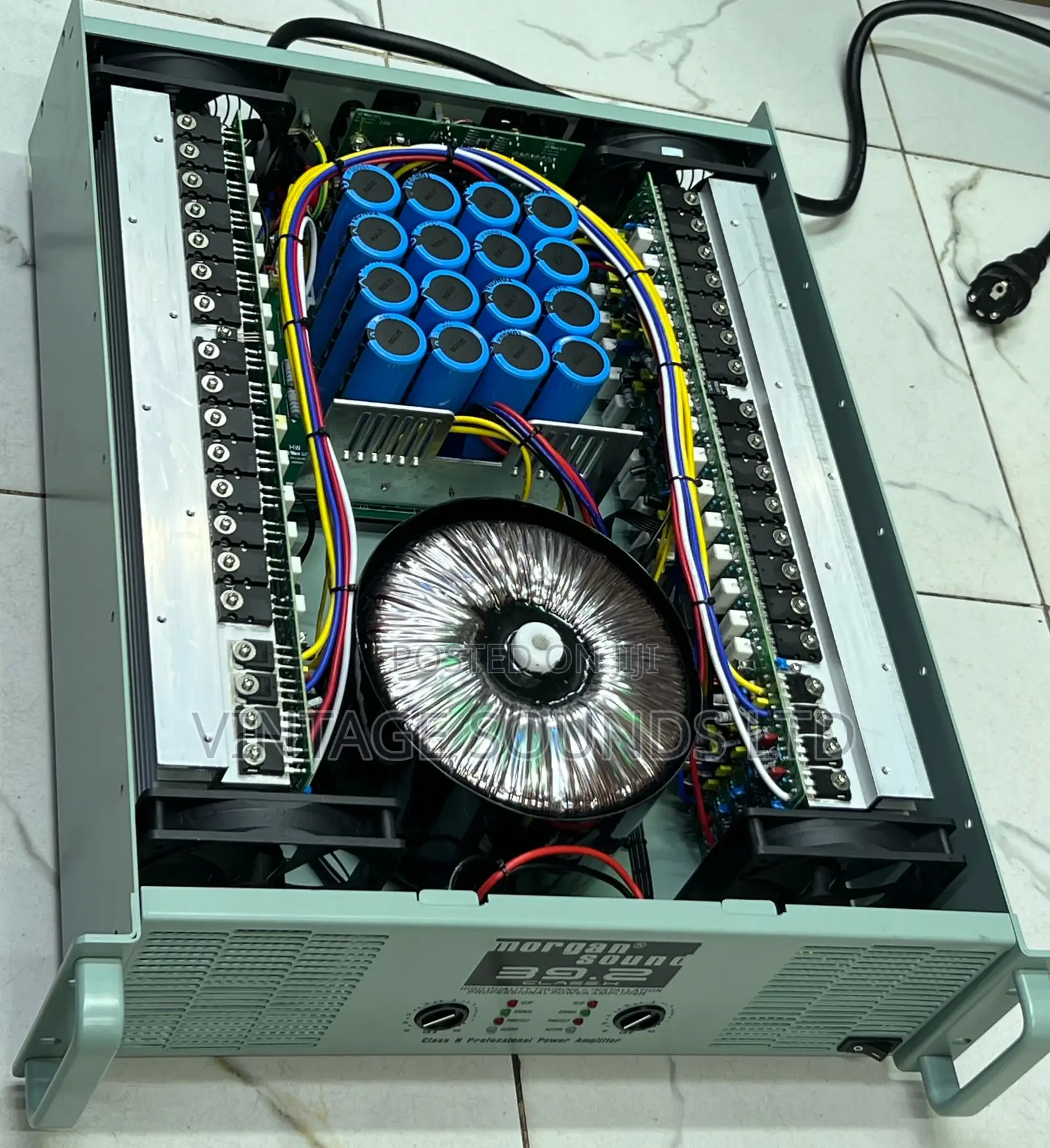 Morgan Sound 39.9 Power Amplifier / All Powerfull Machine