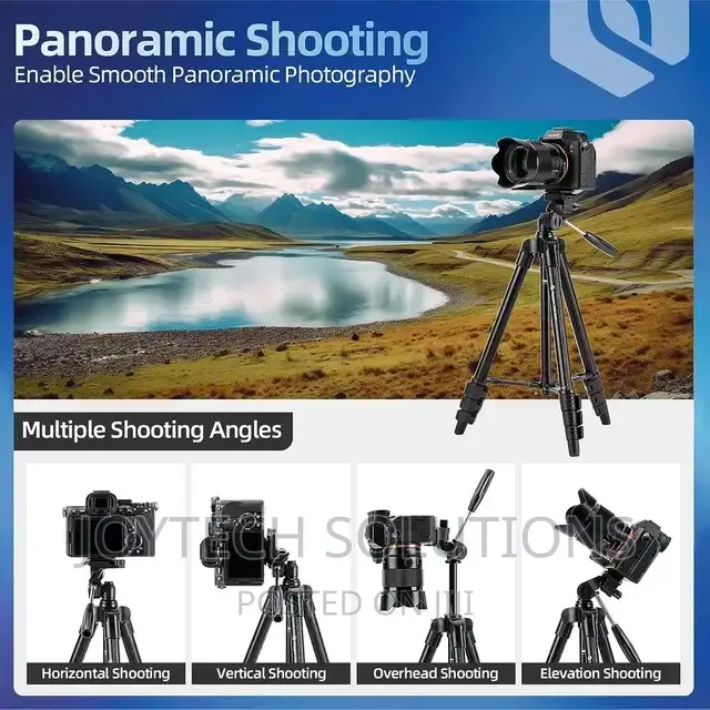 Fotopro Tripod Stand Aluminum DSLR Camera and Smartphone