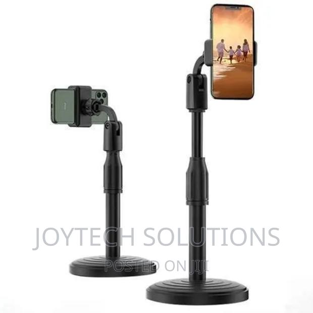 Adjustable Phone Desktop Phone Holder Tripod Stand - thumbnail 2
