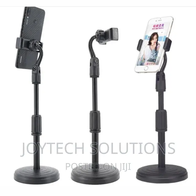 Adjustable Phone Desktop Phone Holder Tripod Stand