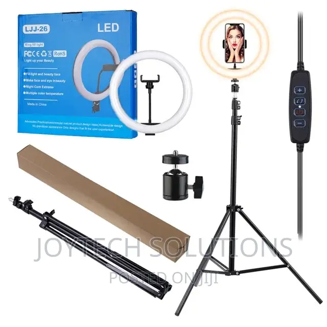 High 14 Inches Ring Light Free Microphone