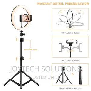 High 14 Inches Ring Light Free Microphone
