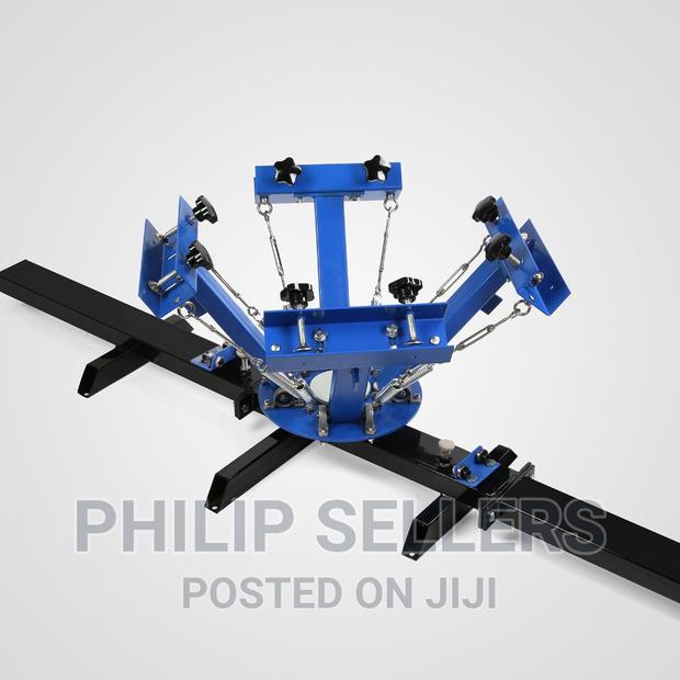 Brand New 4 Color 4 Station Screen Printing Machine - thumbnail 2