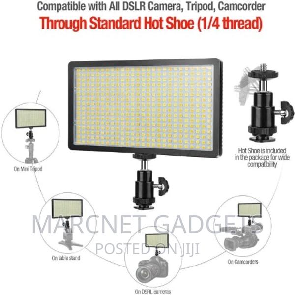 Led-416 Varicolor Video Light on-Camera Photography