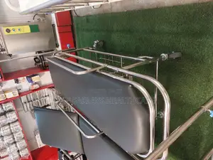 Patient Stretcher - Stainless Steel.
