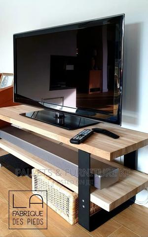 Metallic Leg Tv Stand - thumbnail 2