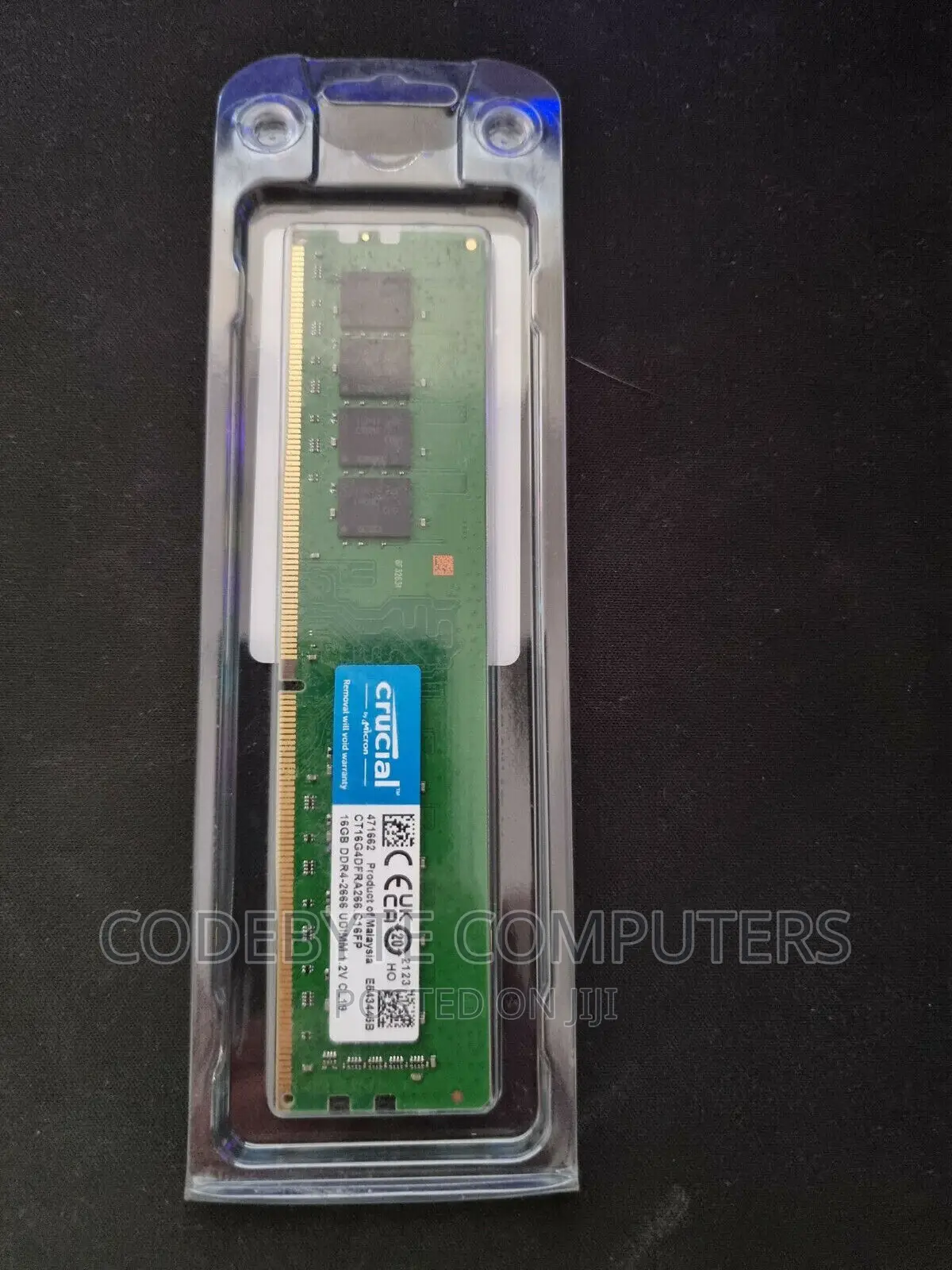 Crucial Desktop Ram Ddr4 16gb 2666//Ddr4 16gb