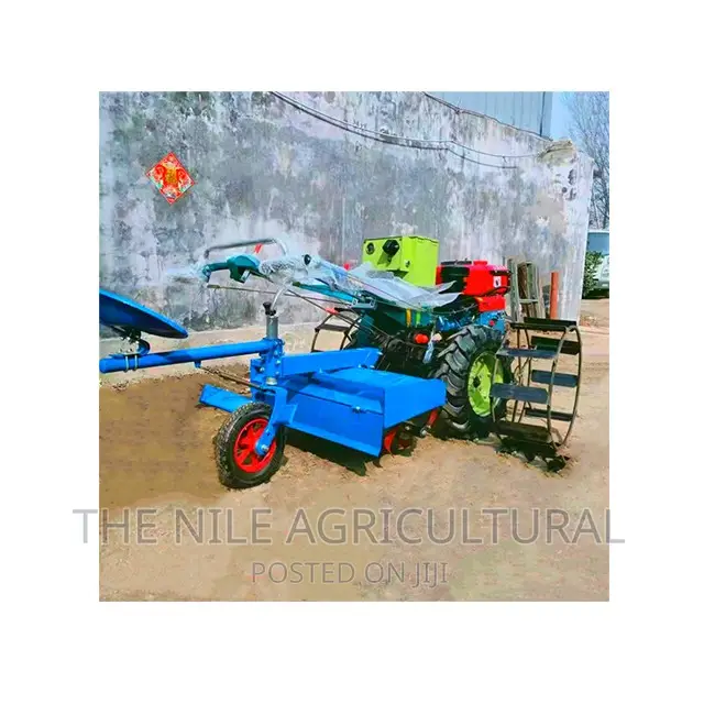 Walking Tractor With Rotary Tiller