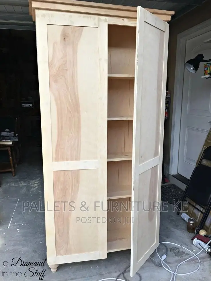 Varnished Storage Cabinet 223