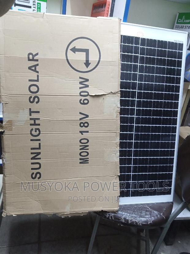60watts Mono Solar Panel - main view