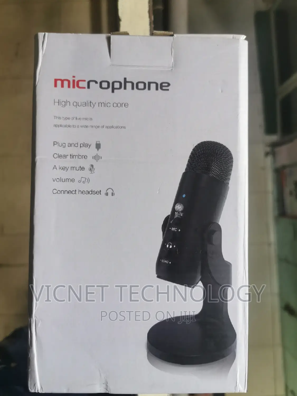360° High Quality Podcast /Gaming Microphone