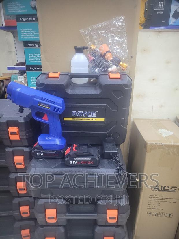 Cordless Pressure Washer Machine With 2batteries/