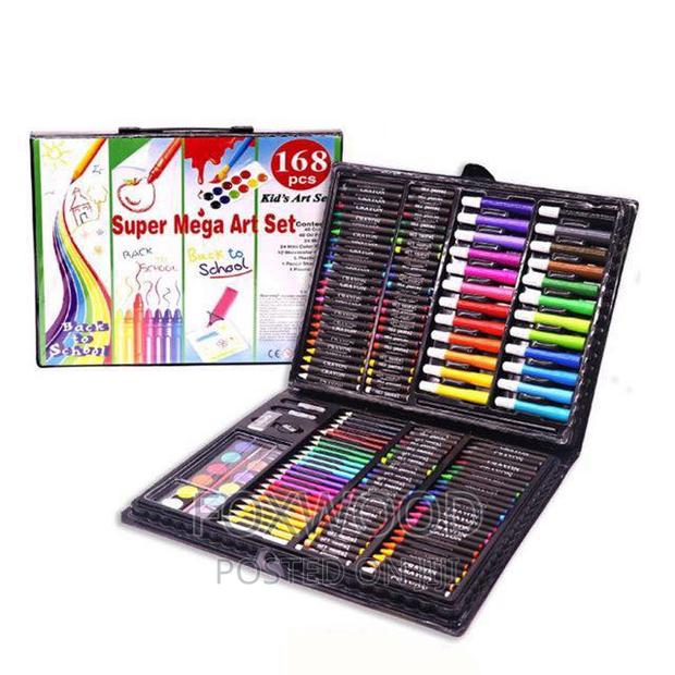 180 PCS Color Deluxe Wood Art Drawing Set - thumbnail 2