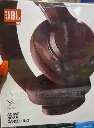 JBL Live-660 Red Wireless Headphones.
