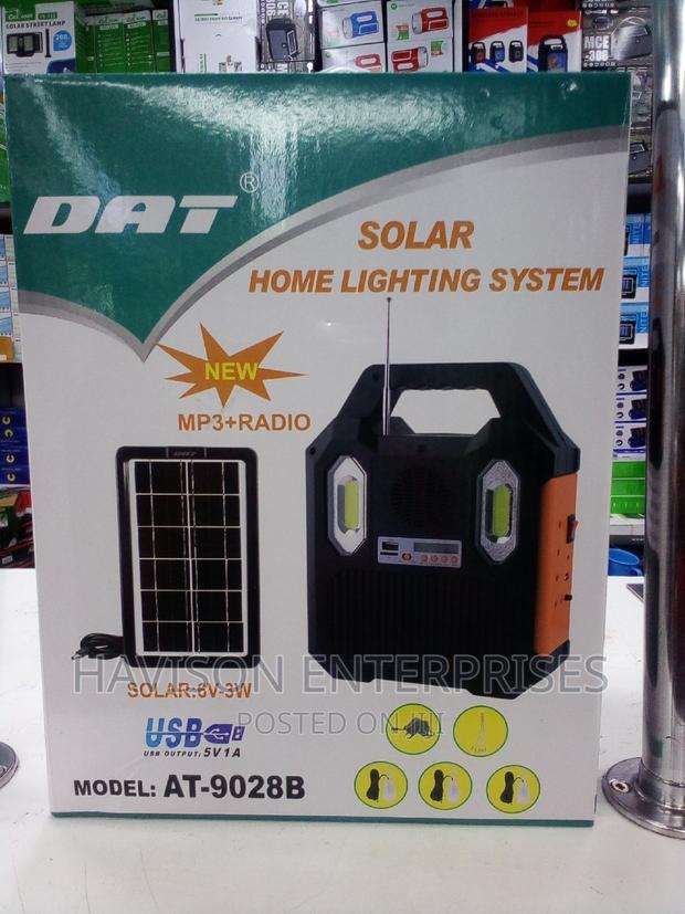 Rechargeable Lamp+Radio - main view