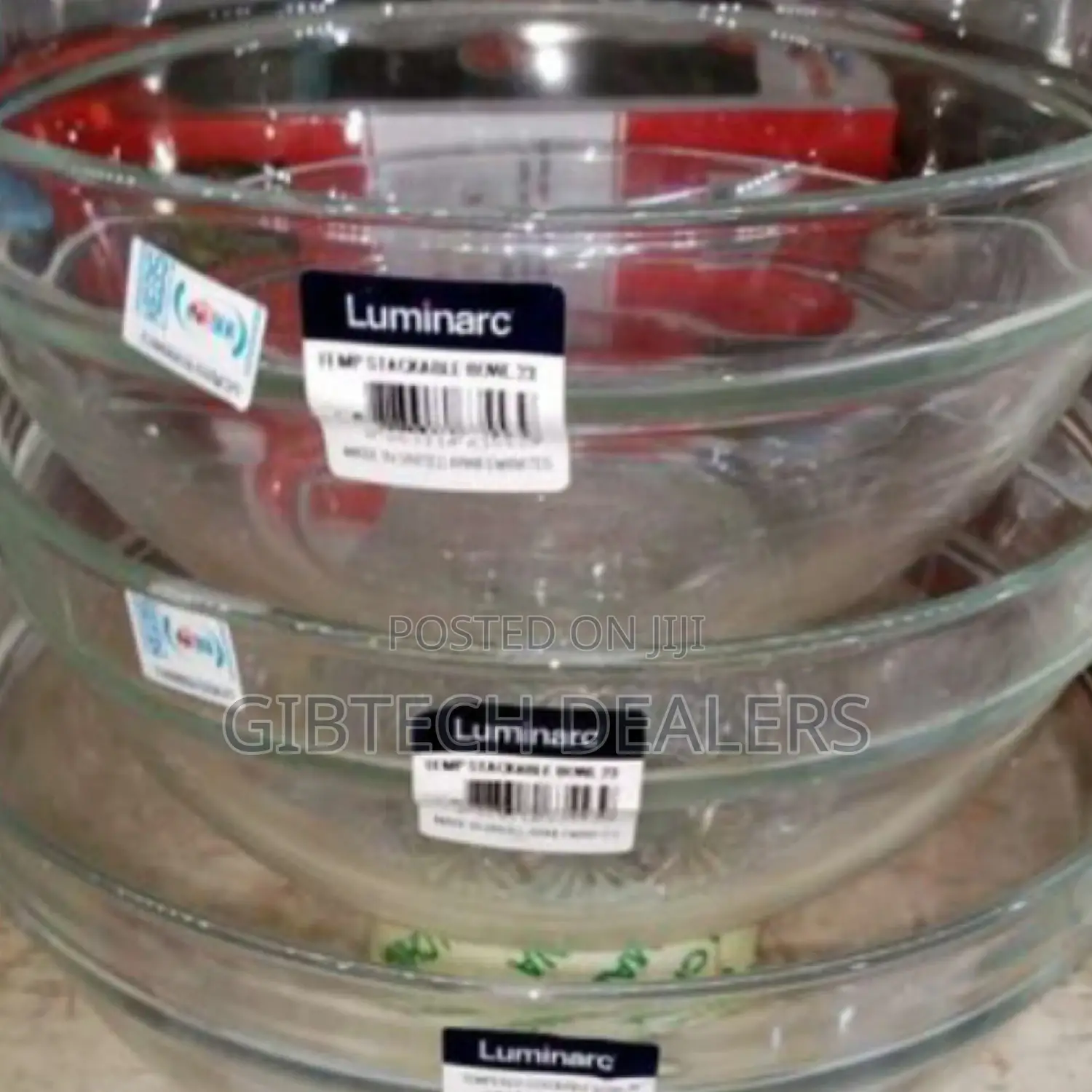 Luminarc 26cm Stack Bowl Which Is Durable and Heat Resistant