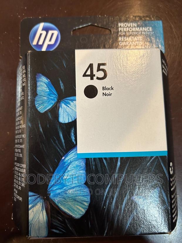 HP 45 Black Original Ink Cartridge - main view