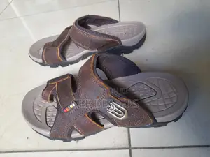 Genuine Leather Men Open Shoes 40-44