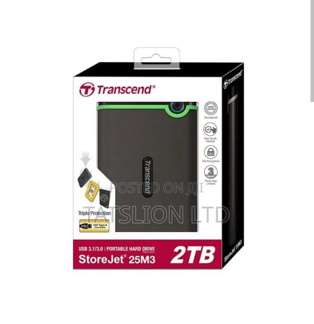 Transcend External Hard Drive -2tb - Purple