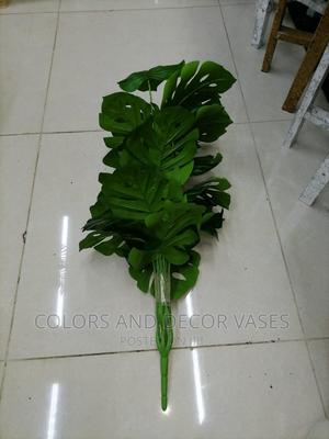 24leaves 90cm Long Artificial MONSTERA Plant - main view