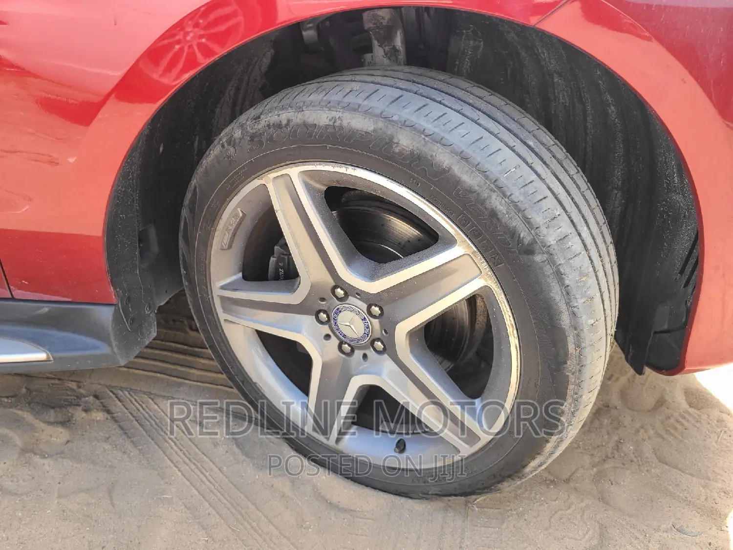 Mercedes-Benz GLE-Class GLE 350d 4MATIC 2016 Red