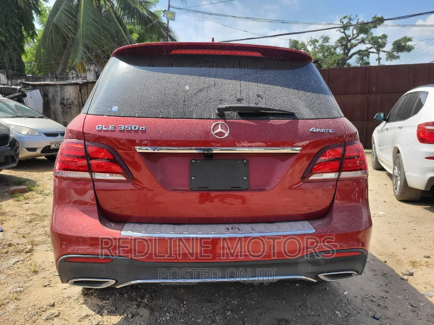 Mercedes-Benz GLE-Class GLE 350d 4MATIC 2016 Red