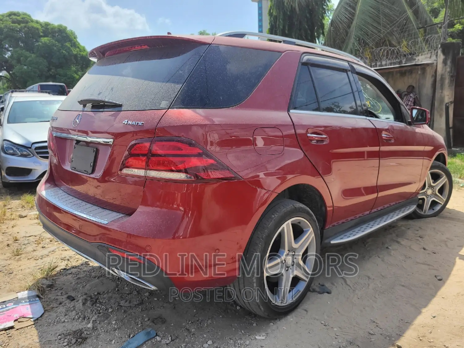 Mercedes-Benz GLE-Class GLE 350d 4MATIC 2016 Red