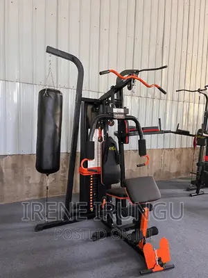 Multi Gym, 3station With Punching Bag