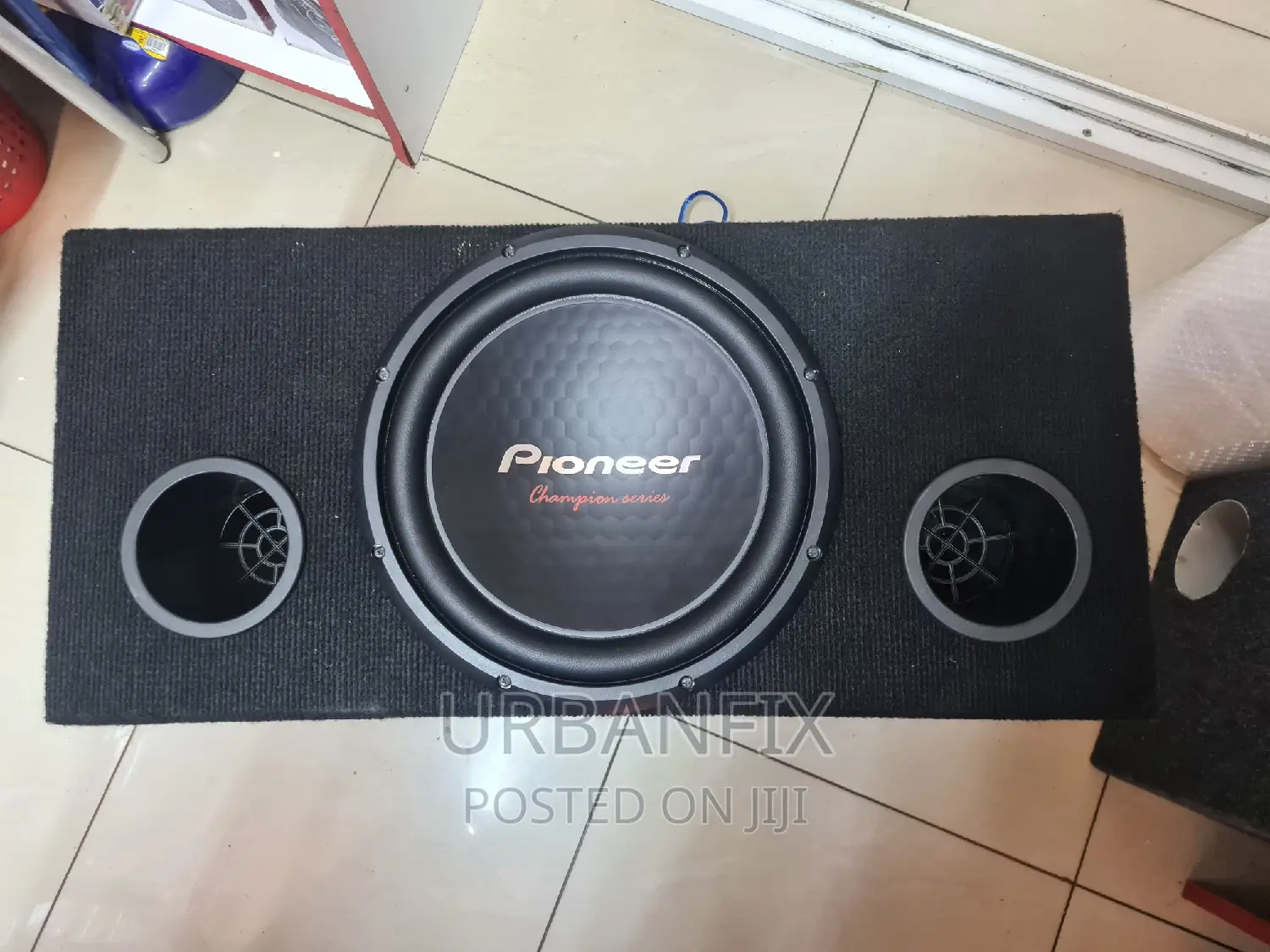 Pioneer 1600 Watts Double Coil Subwoofer With MDF Cabinet