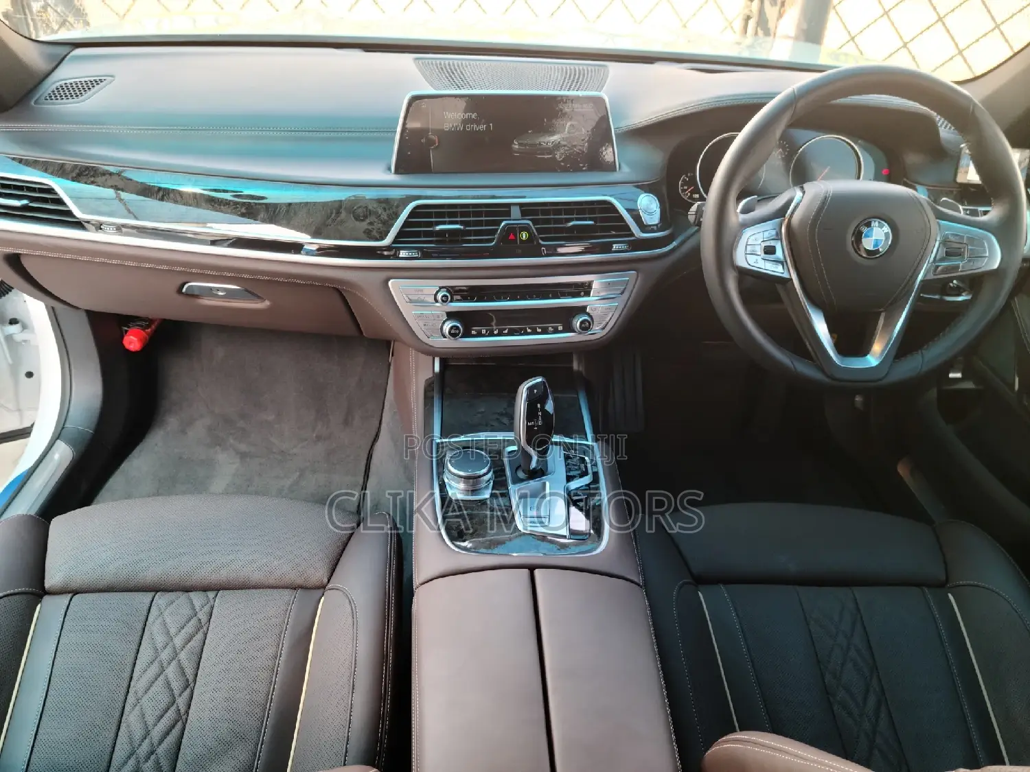 BMW 7 Series 2017 White