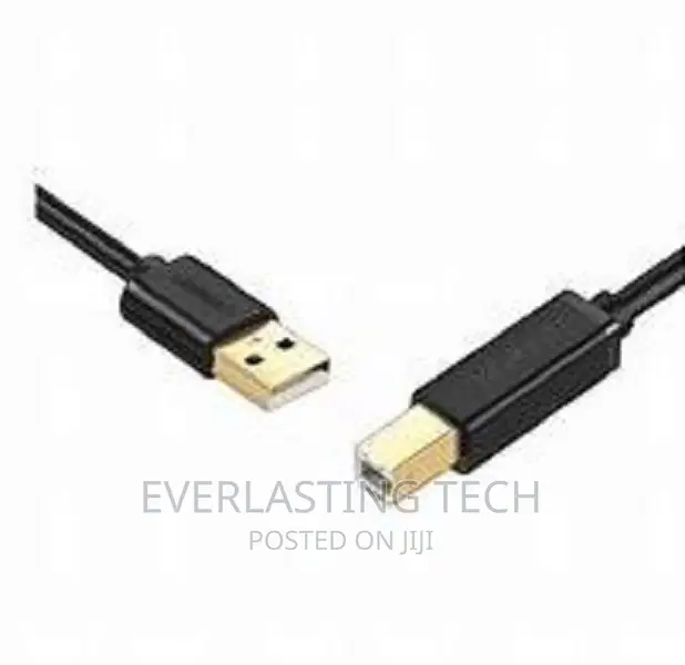 ,UGREEN USB 2.0 AM to BM Printer Cable 2m (Black)