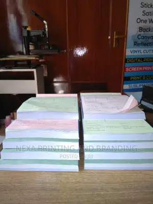 Triplicate Receipts