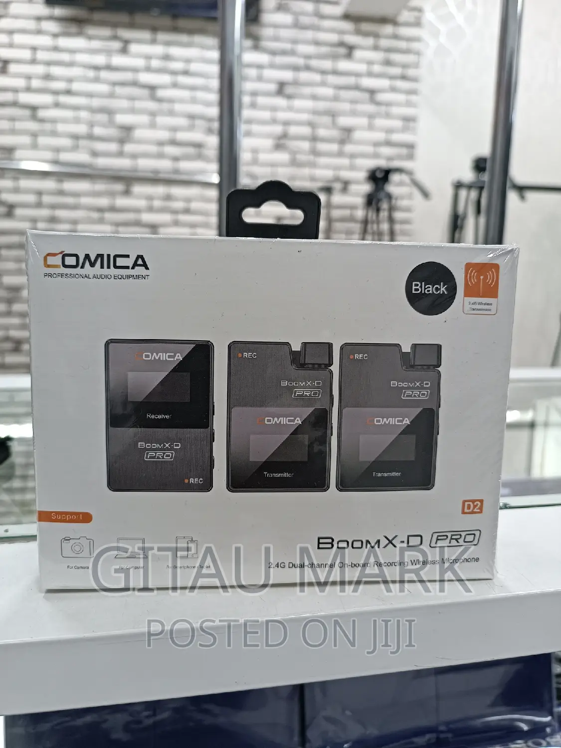 Comica Boomx-D Pro D2 Dual Wireless Mics