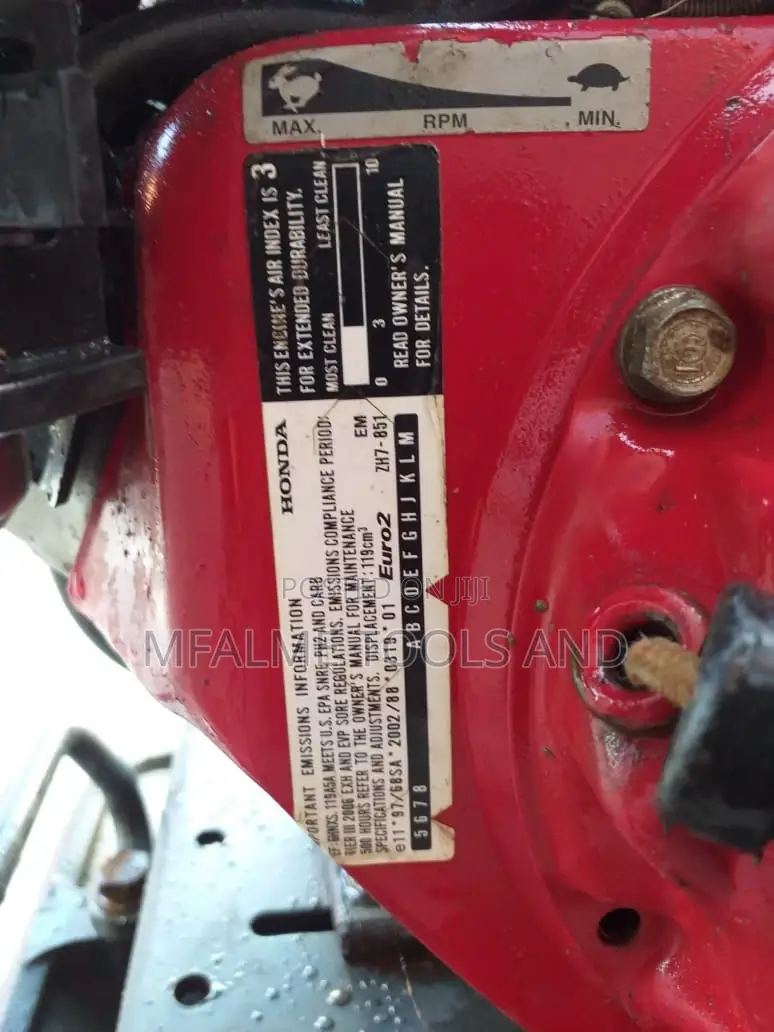 Compactor Plate Honda Petrol Engine Kabro/Warker 80kg Ex-Uk