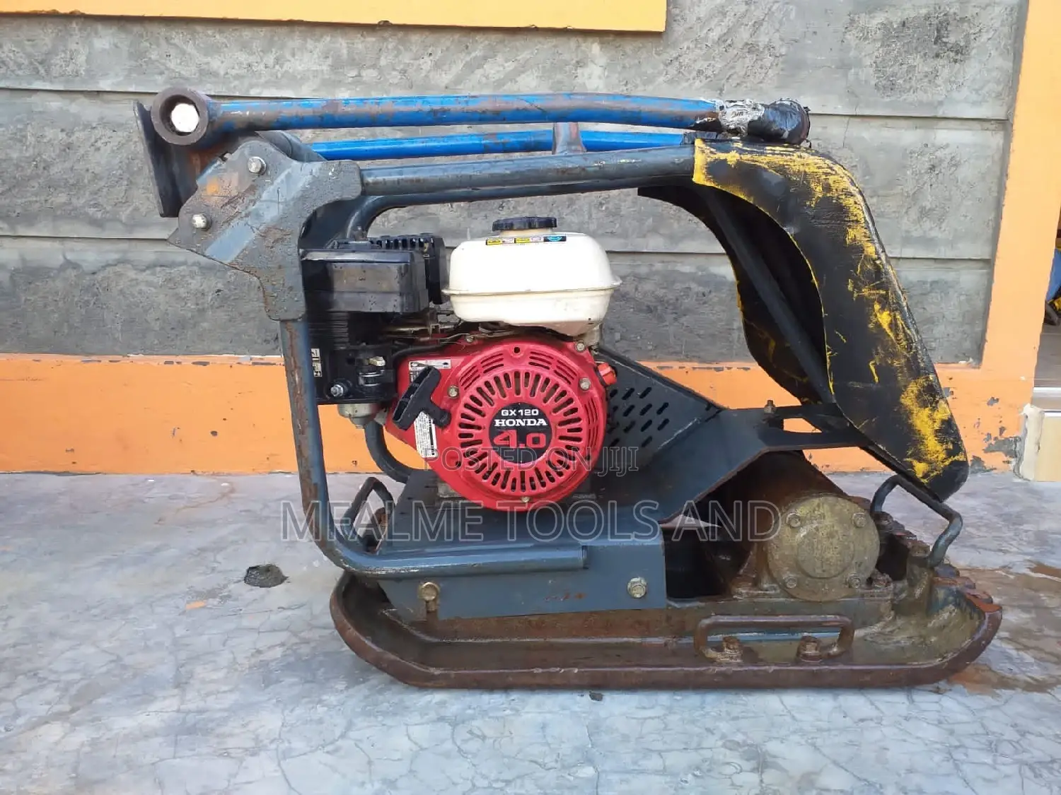 Compactor Plate Honda Petrol Engine Kabro/Warker 80kg Ex-Uk