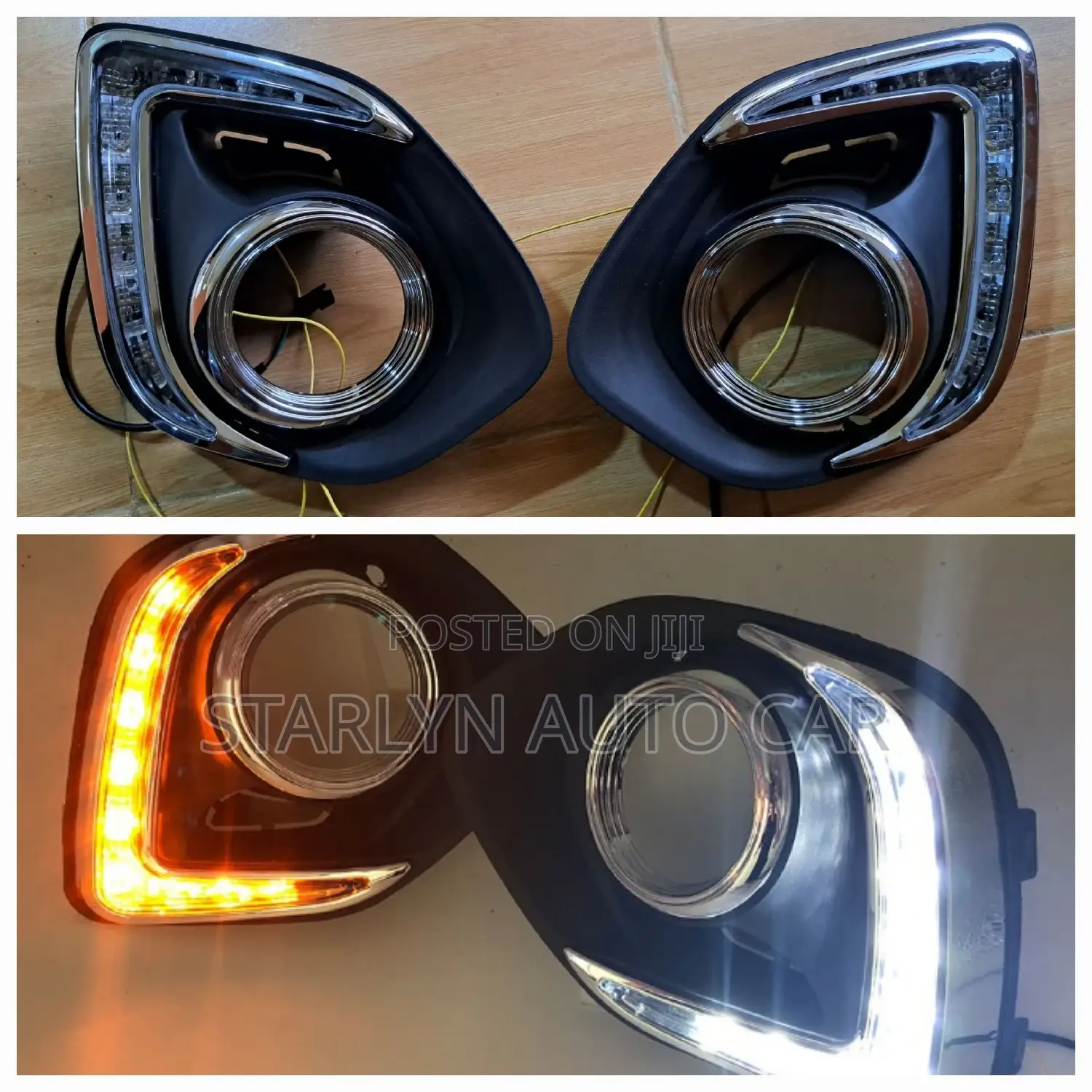 Foglights Covers Mistrubish RVR 2014 With DRL Lights
