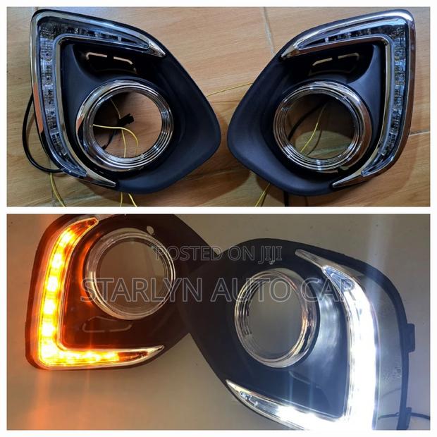 Foglights Covers Mistrubish RVR 2014 With DRL Lights - thumbnail 2