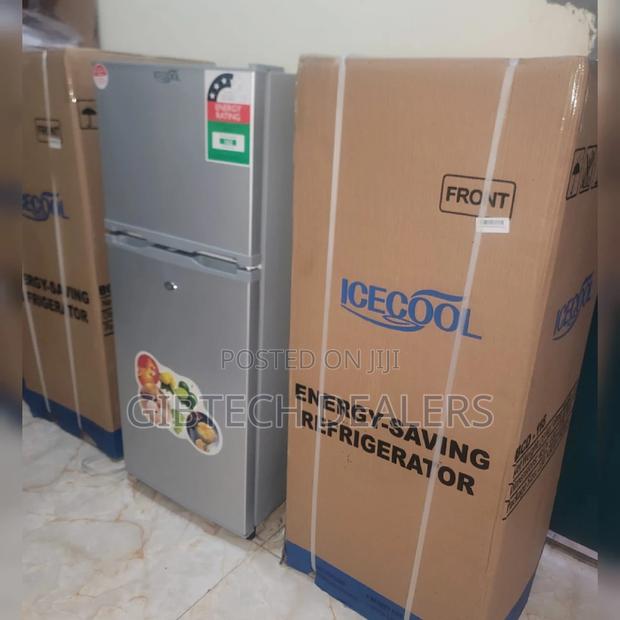 Fridge. 118ltrs Double Door Icecool Fridge - main view