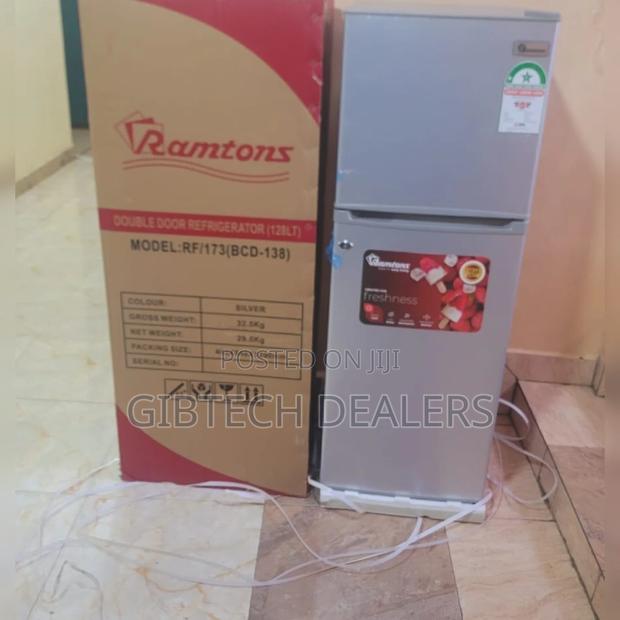 128ltrs Refrigerator Double Door Ramtons