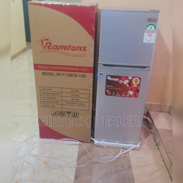 Double Door 128ltrs Refrigerator Ramtons