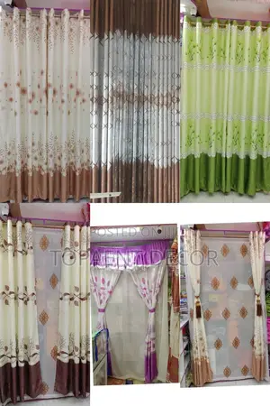 Elegant Flowered Curtains Elegant Flowered Curtains