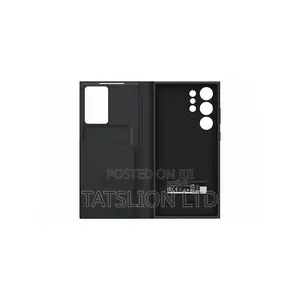Samsung Galaxy S23 Ultra Smart View Wallet Case- Black