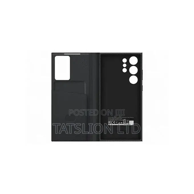 Samsung Galaxy S23 Ultra Smart View Wallet Case- Black