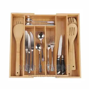 Expandable Bamboo Drawer/Cutlery Organizer*